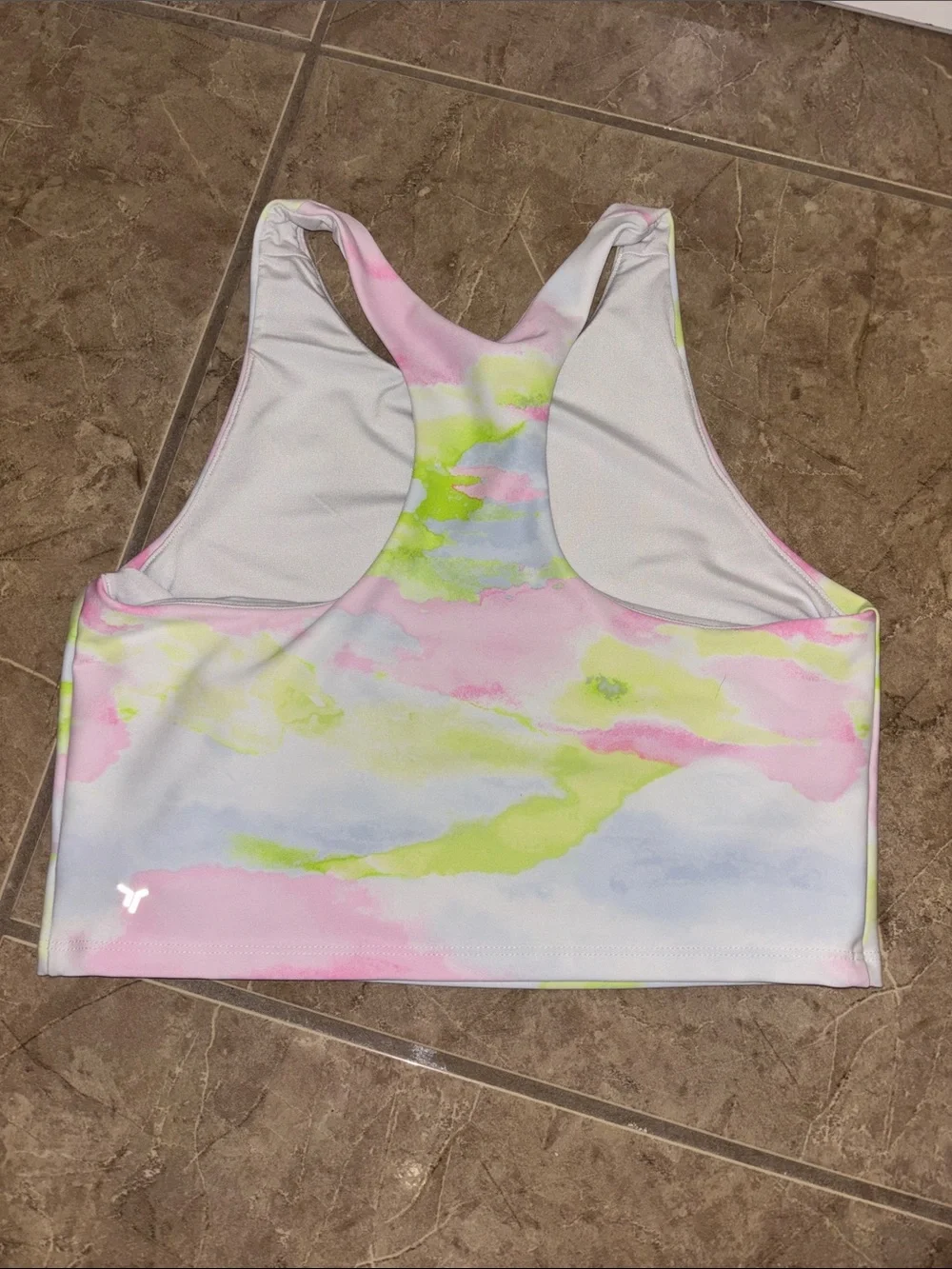 Old Navy Pastel Watercolor 2-piece set in Pink, Blue & Lime